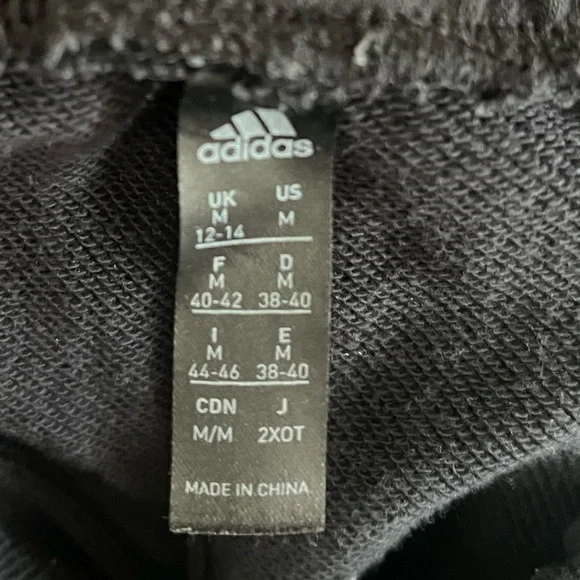 Adidas Hyperglam French Terry Shorts | Size M - Picture 5 of 5